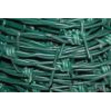 Galvanized PVC Barebd Wire. Can Custermed Barbed Wire